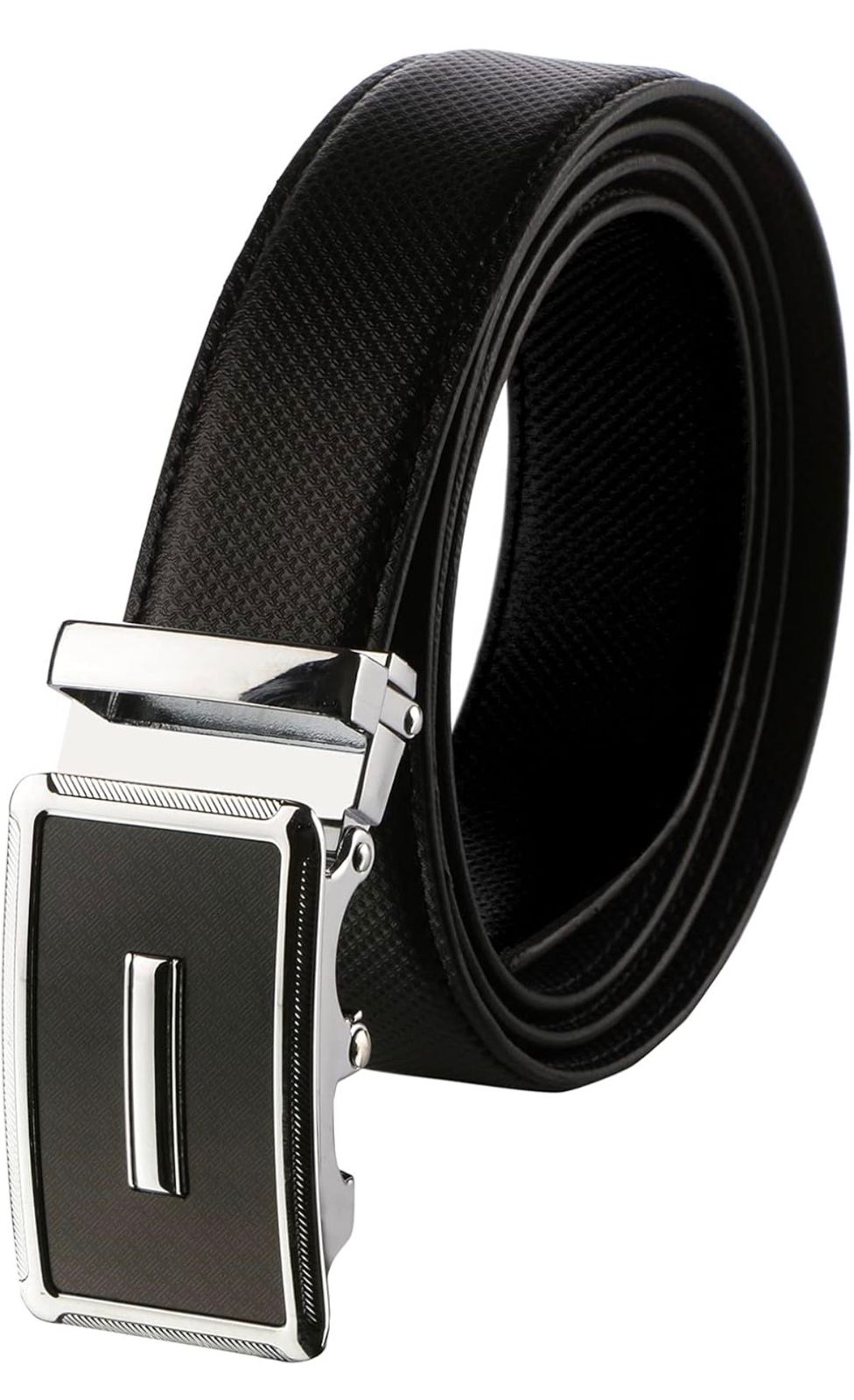 Creature Formal/Casual Black Color Genuine Leather Belts For Men (Length- 46 inches||40MM||BL-042-BLK)