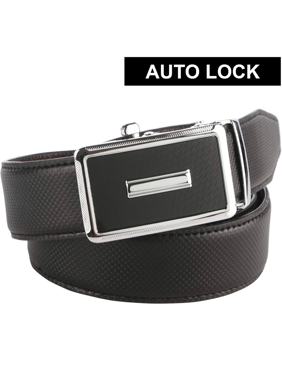 Creature Formal/Casual Black Color Genuine Leather Belts For Men (Length- 46 inches||40MM||BL-042-BLK)