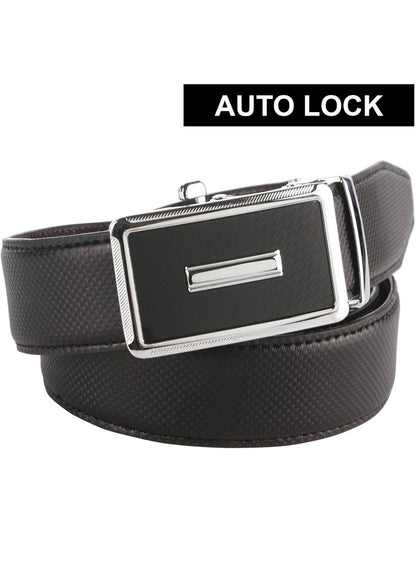 Creature Formal/Casual Black Color Genuine Leather Belts For Men (Length- 46 inches||40MM||BL-042-BLK)